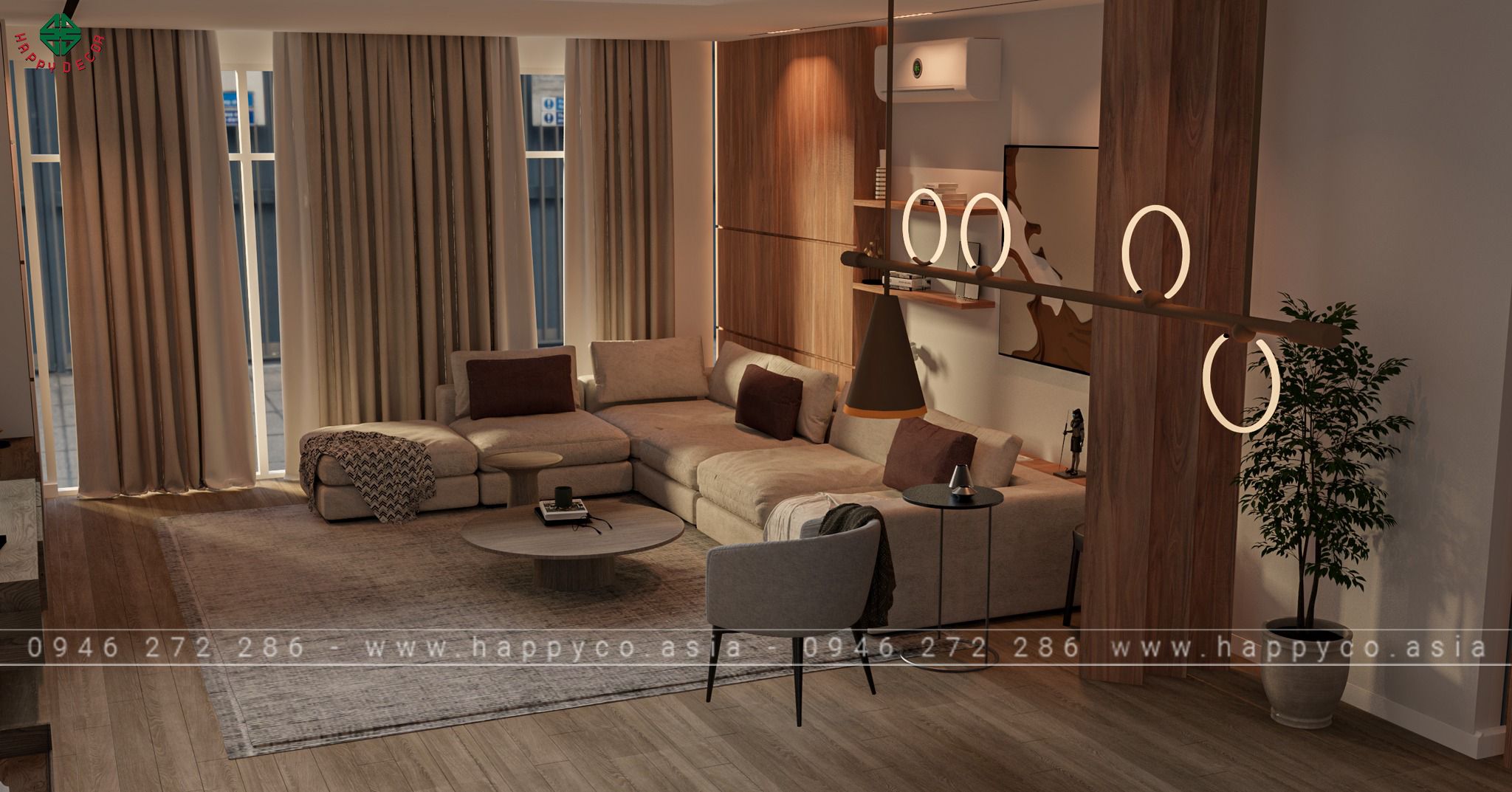 Mỗi căn hộ do Happy Decor thiết kế đều mang một dấu ấn độc đáo