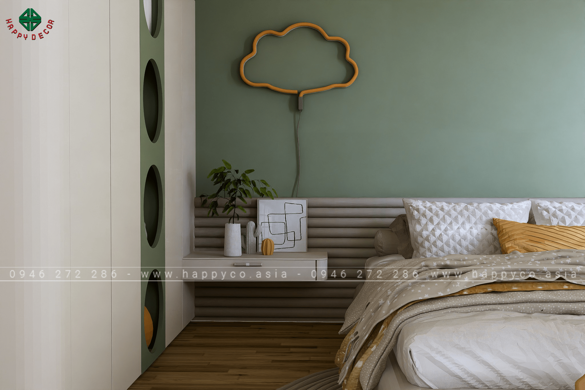 Nội thất trong phòng ngủ của bé không chỉ cần đảm bảo an toàn