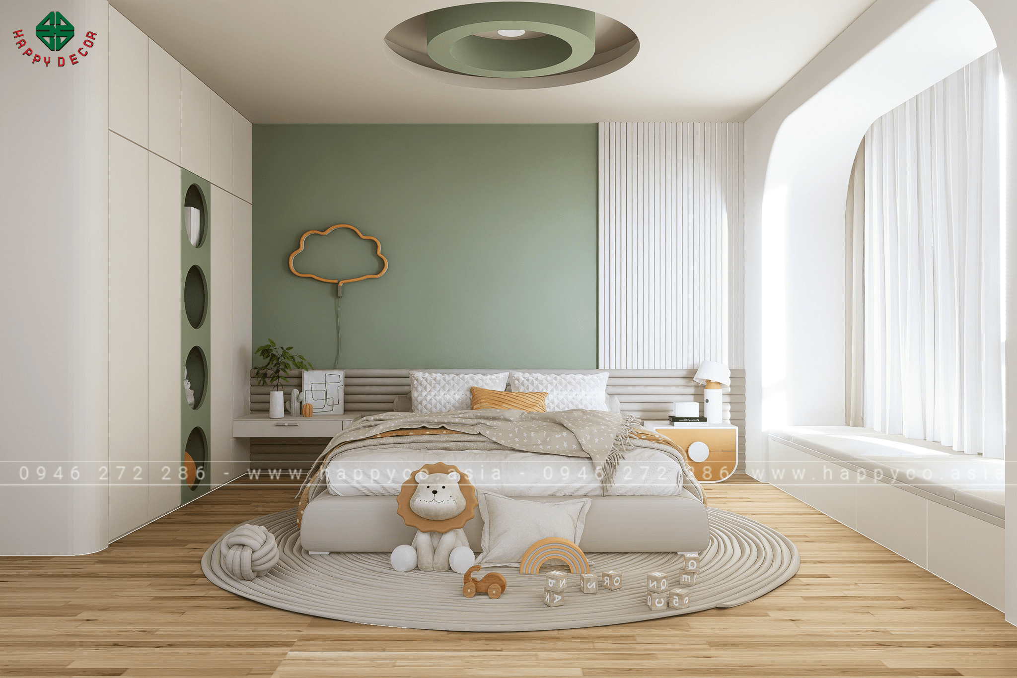 Thiết kế phòng ngủ cho bé - nơi nuôi dưỡng giấc mơ và sự phát triển toàn diện của bé