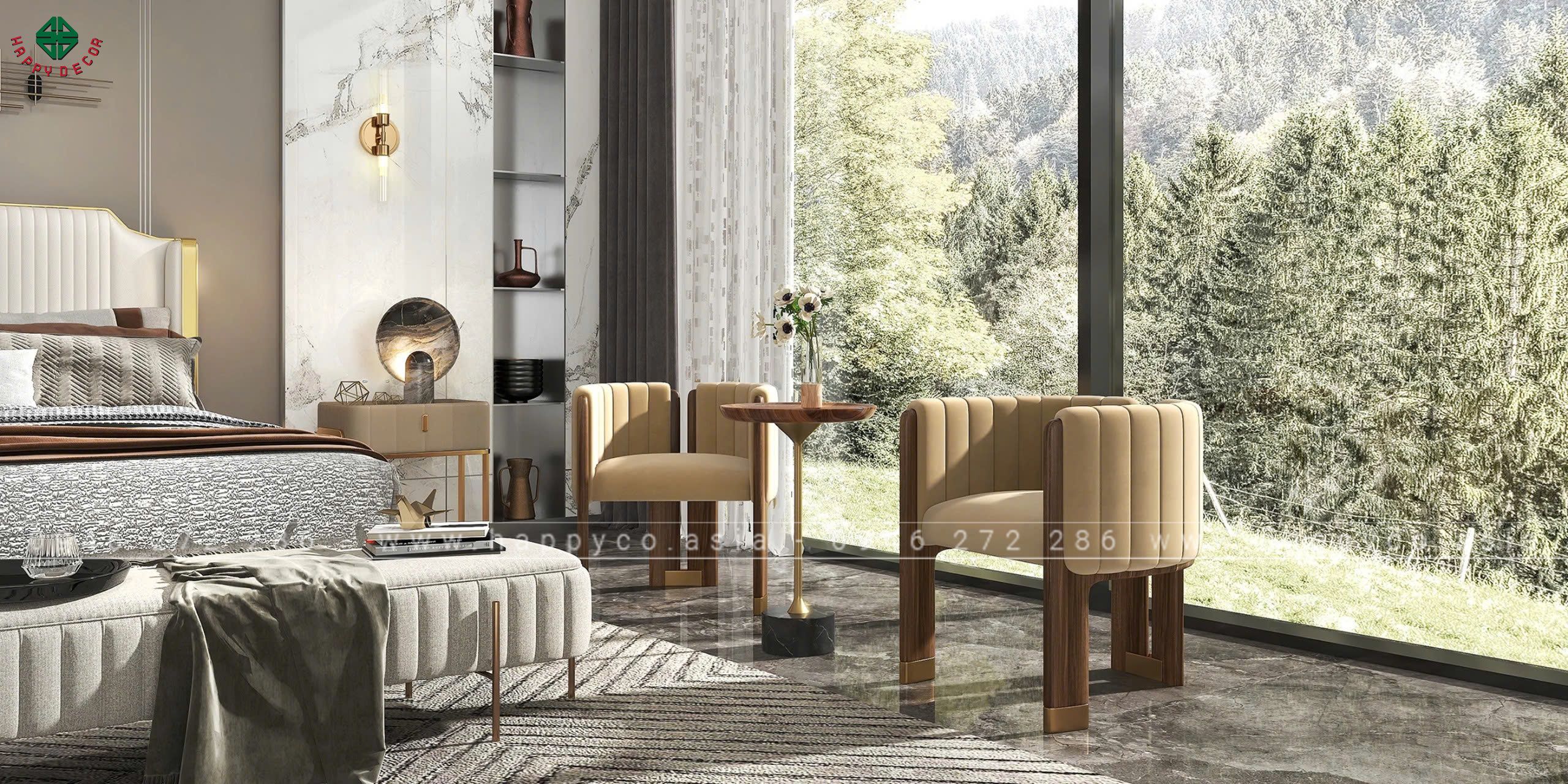 HAPPY DECOR cung cấp dịch vụ trang trí phòng ngủ cá nhân hóa