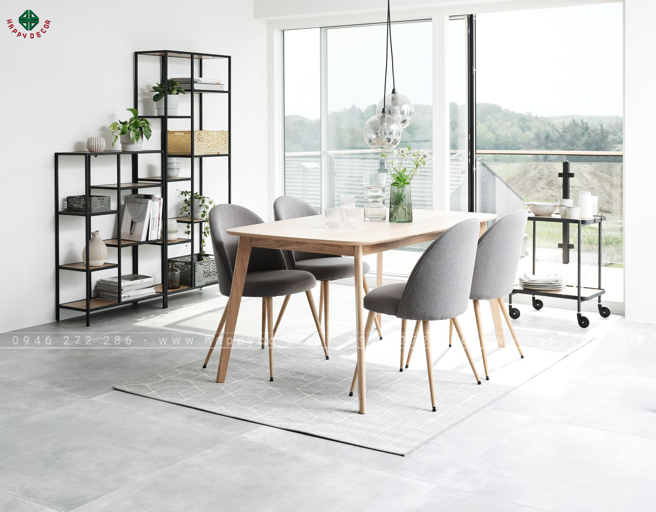 Nội thất Scandinavian do Happy Decor thiết kế và thi công