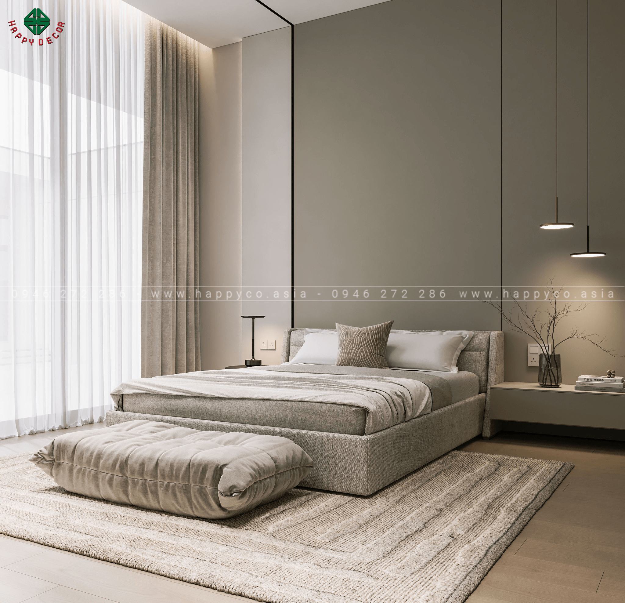 Thiết kế nội thất của Happy Decor đều là một tác phẩm nghệ thuật, phản ánh cá tính và phong cách sống của chủ nhân