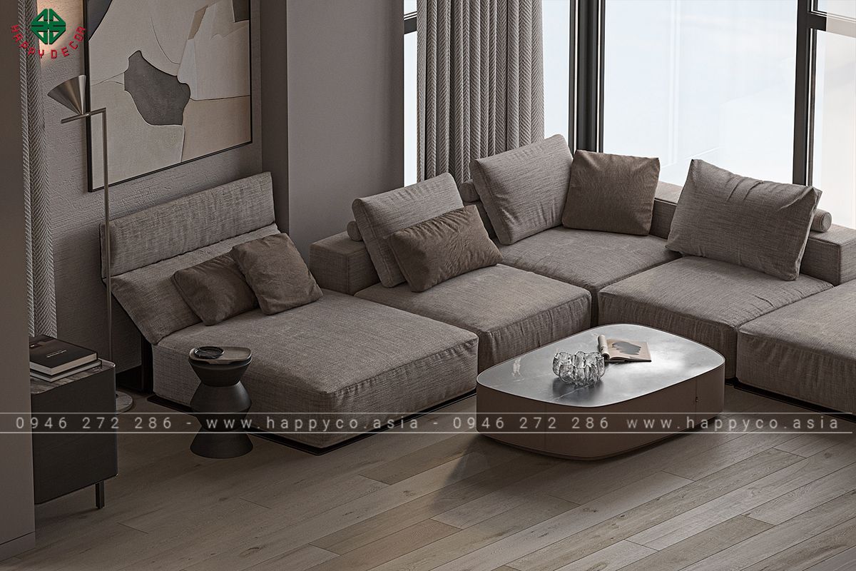 Thiết kế nội thất của HAPPY DECOR luôn đề cao sự tối giản nhưng không kém phần tinh tế