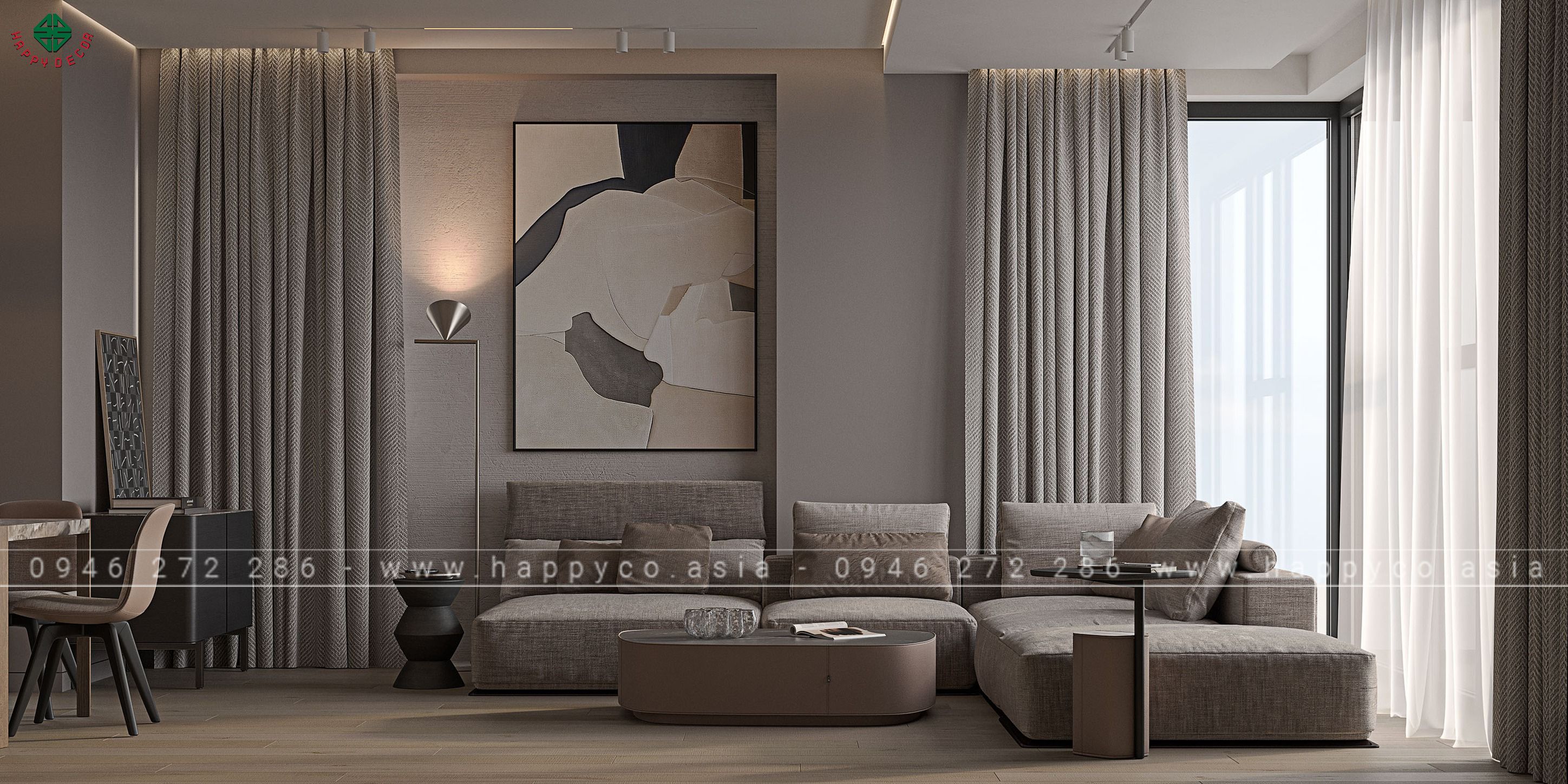 Mỗi thiết kế của Happy Decor đều là sự kết hợp hài hòa giữa thẩm mỹ và công năng