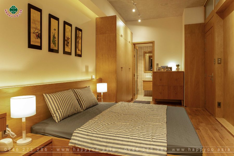 Nội thất gỗ giúp phòng ngủ trở nên mộc mạc, giản dị Nội thất gỗ giúp phòng ngủ trở nên mộc mạc, giản dị