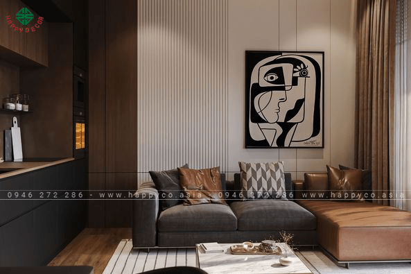 Căn hộ Penthouse tại LuxCity được hoàn thành dưới tay nghề của đội ngũ Happy Decor