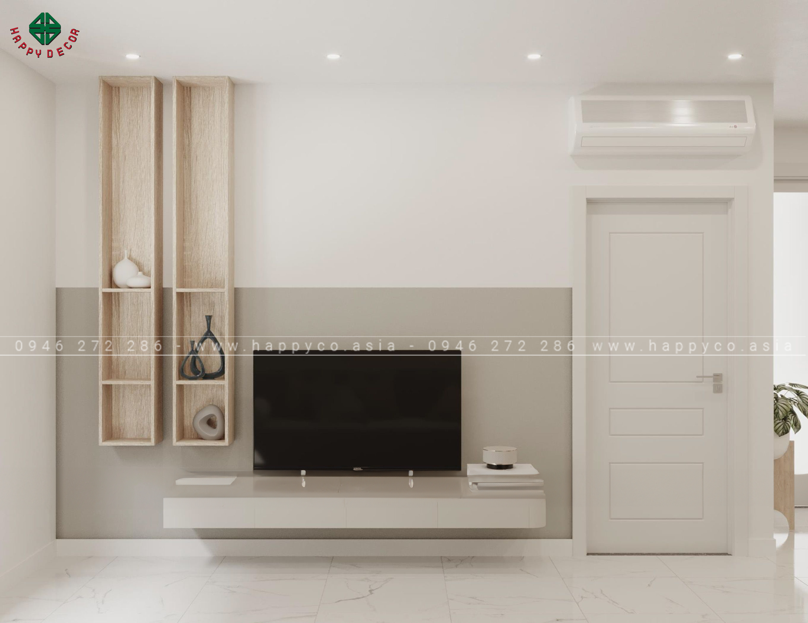 Không gian sống trong căn hộ cần được thiết kế sao cho tối ưu hóa công năng sử dụng