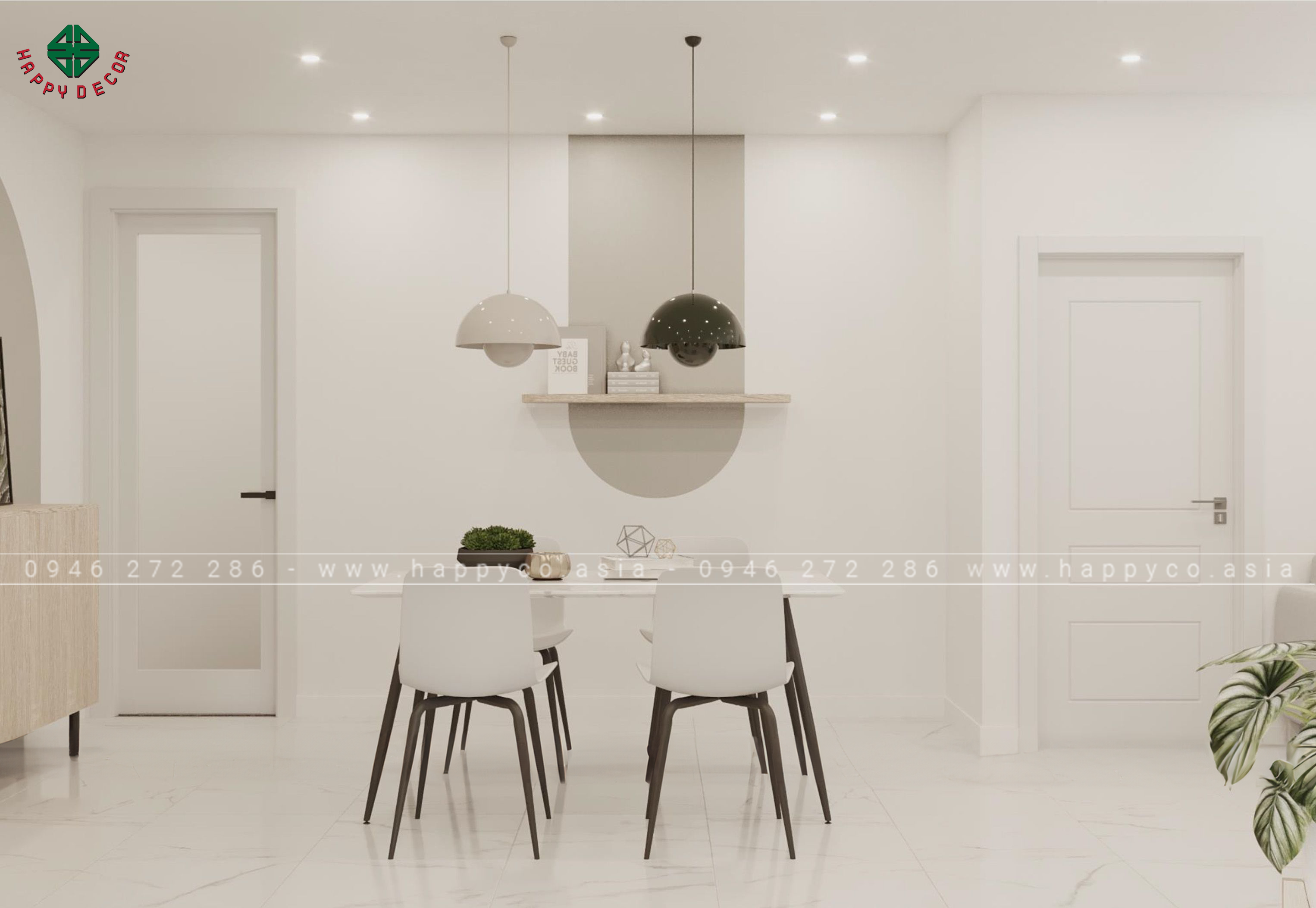 Lựa chọn đơn vị thiết kế và thi công uy tín điển hình là Happy Decor tại Biên Hòa