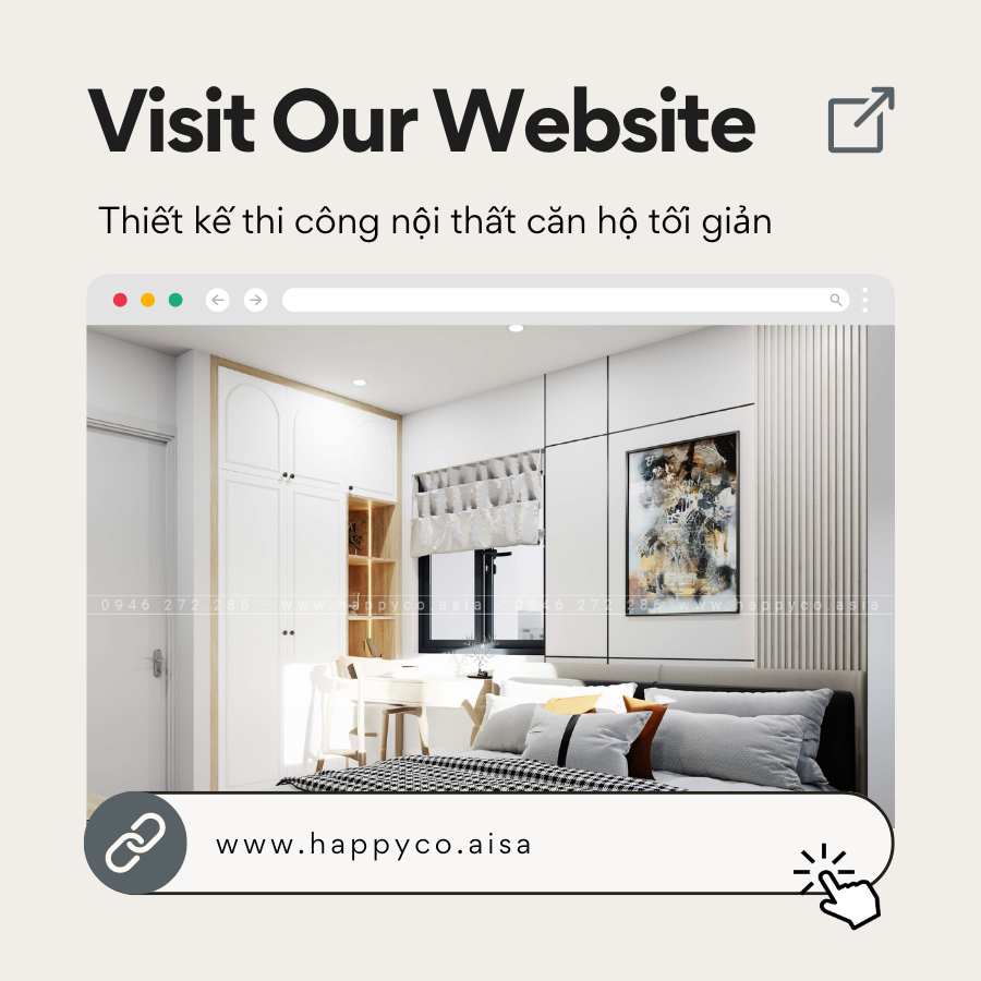 Thiết kế thi công nội thất căn hộ tối giản tại Biên Hòa