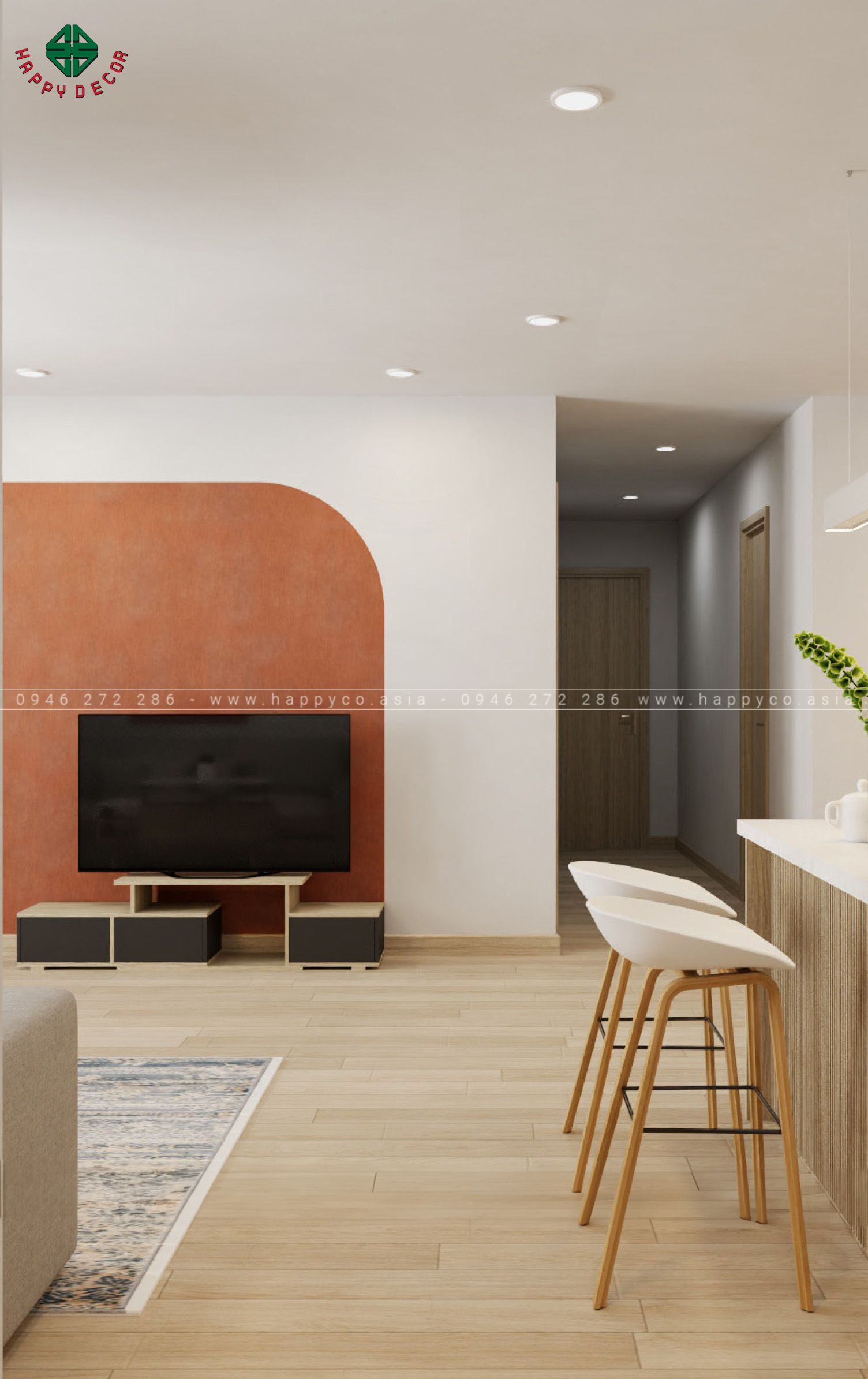 Một trong những thách thức lớn nhất khi thiết kế nội thất chung cư là làm thế nào để tối ưu hóa không gian