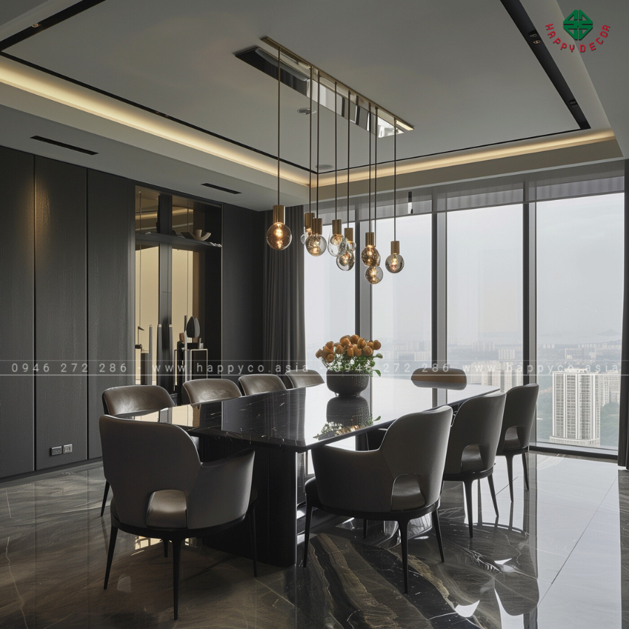 Màu sắc tinh tế kết hợp với các đường nét tối giản