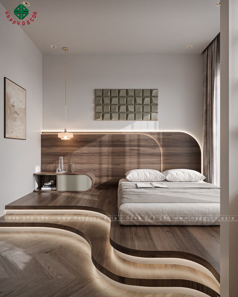 Thiết kế nội thất hiện đại không chỉ đem lại vẻ đẹp visuall mà còn tối ưu hóa không gian sống