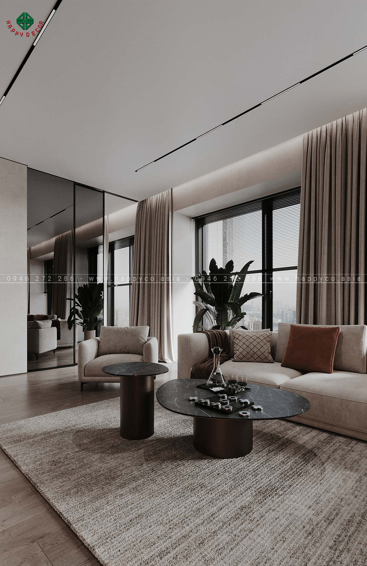 Thiết kế và thi công nội thất chung cư tại TP.HCM