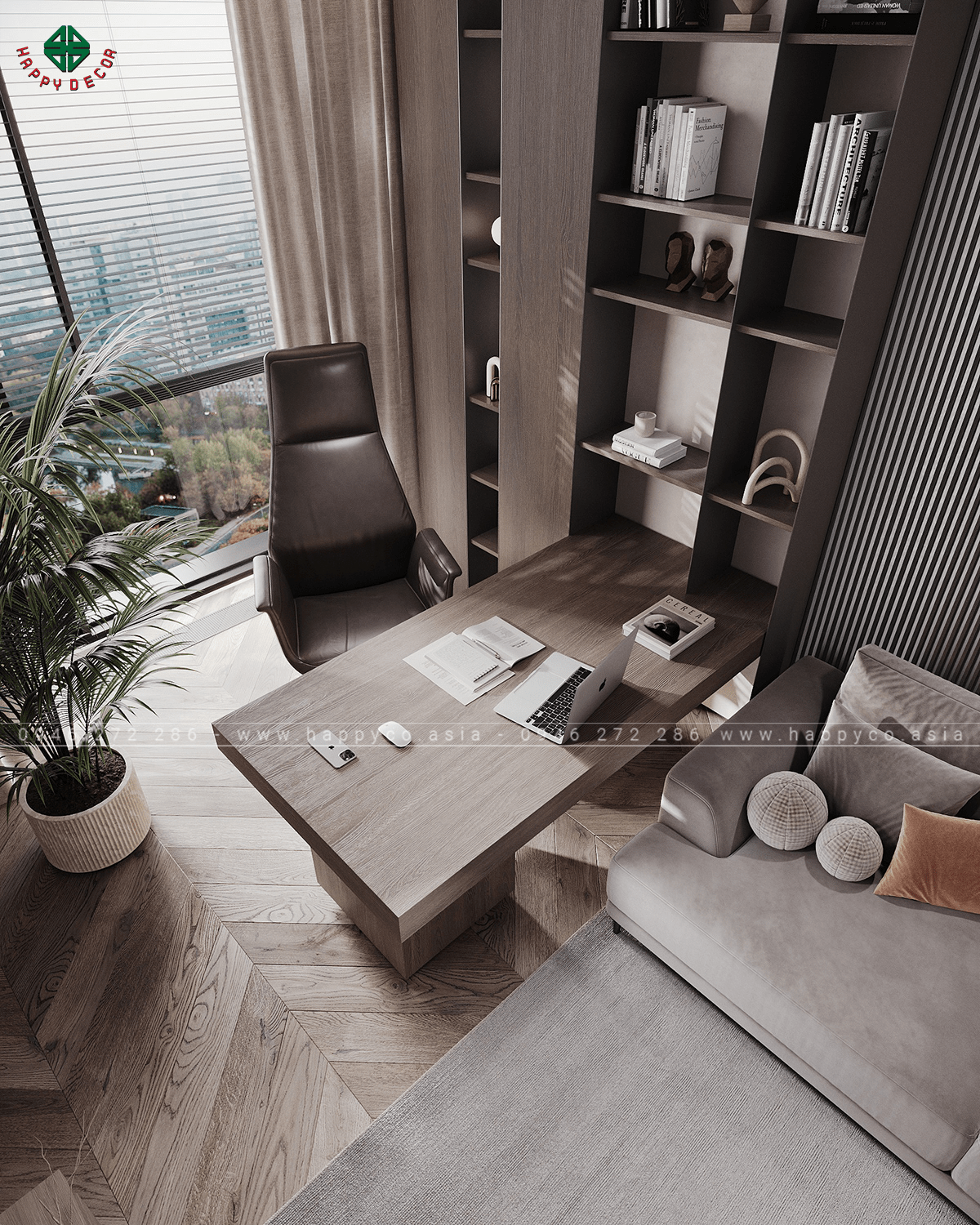 Happy Decor đã hoàn thành nhiều dự án chung cư cao cấp, mỗi dự án là một tác phẩm nghệ thuật