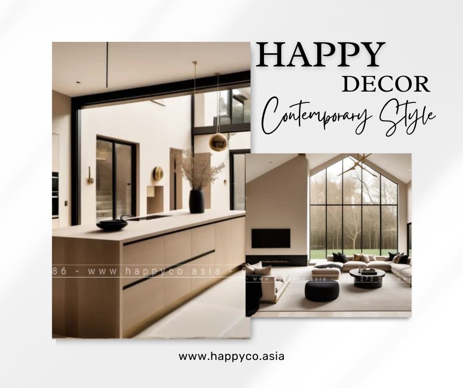 Vẻ đẹp nội thất phong cách Đương đại Contemporary Style
