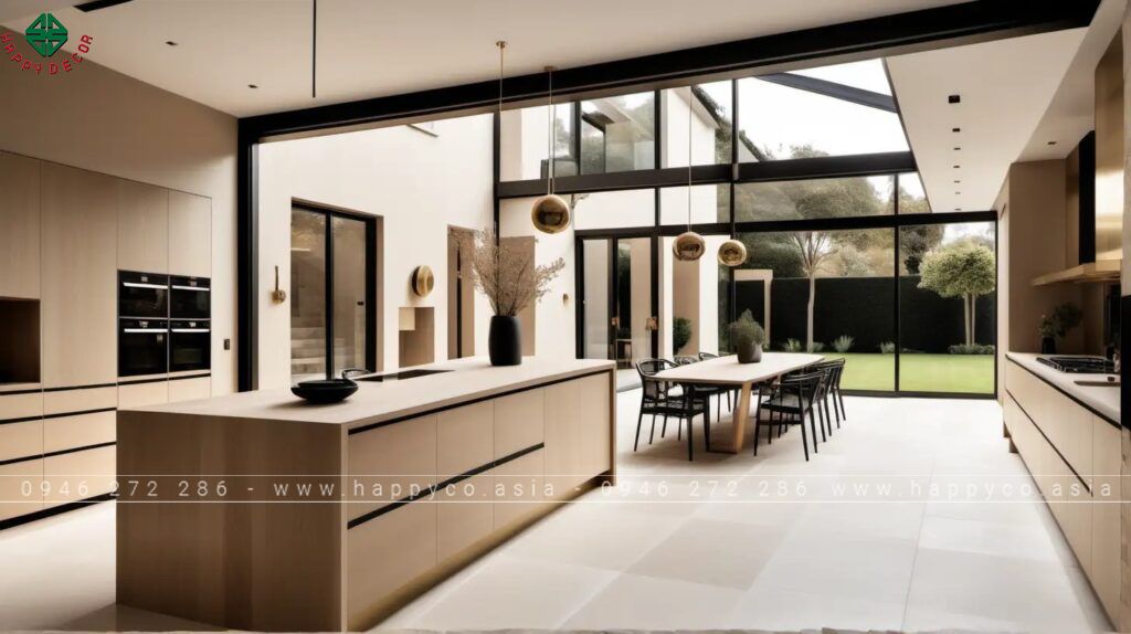 Đồ nội thất trong phong cách này thường có hình dáng đơn giản