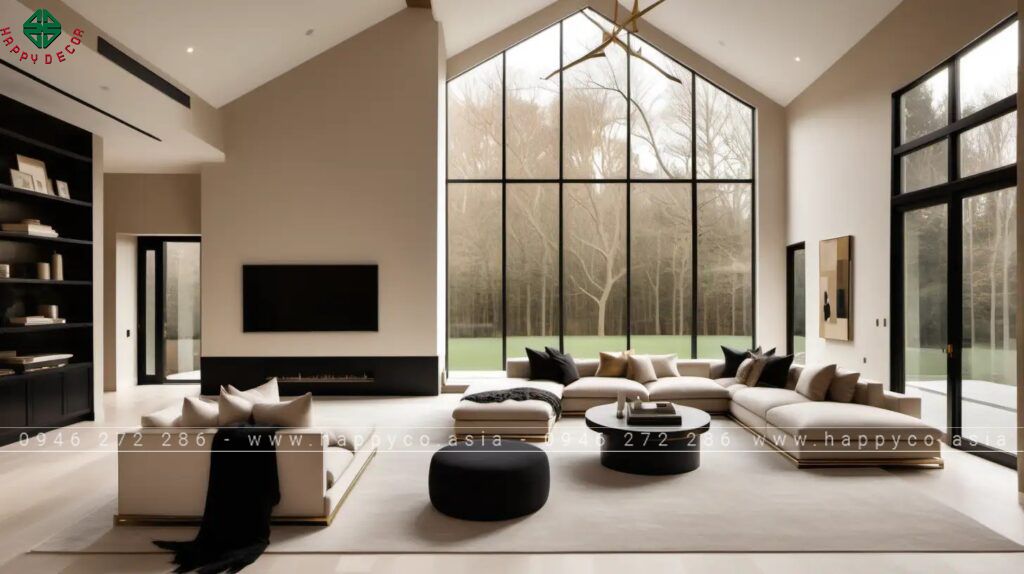 Một số lưu ý khi thiết kế nội thất phong cách Đương đại