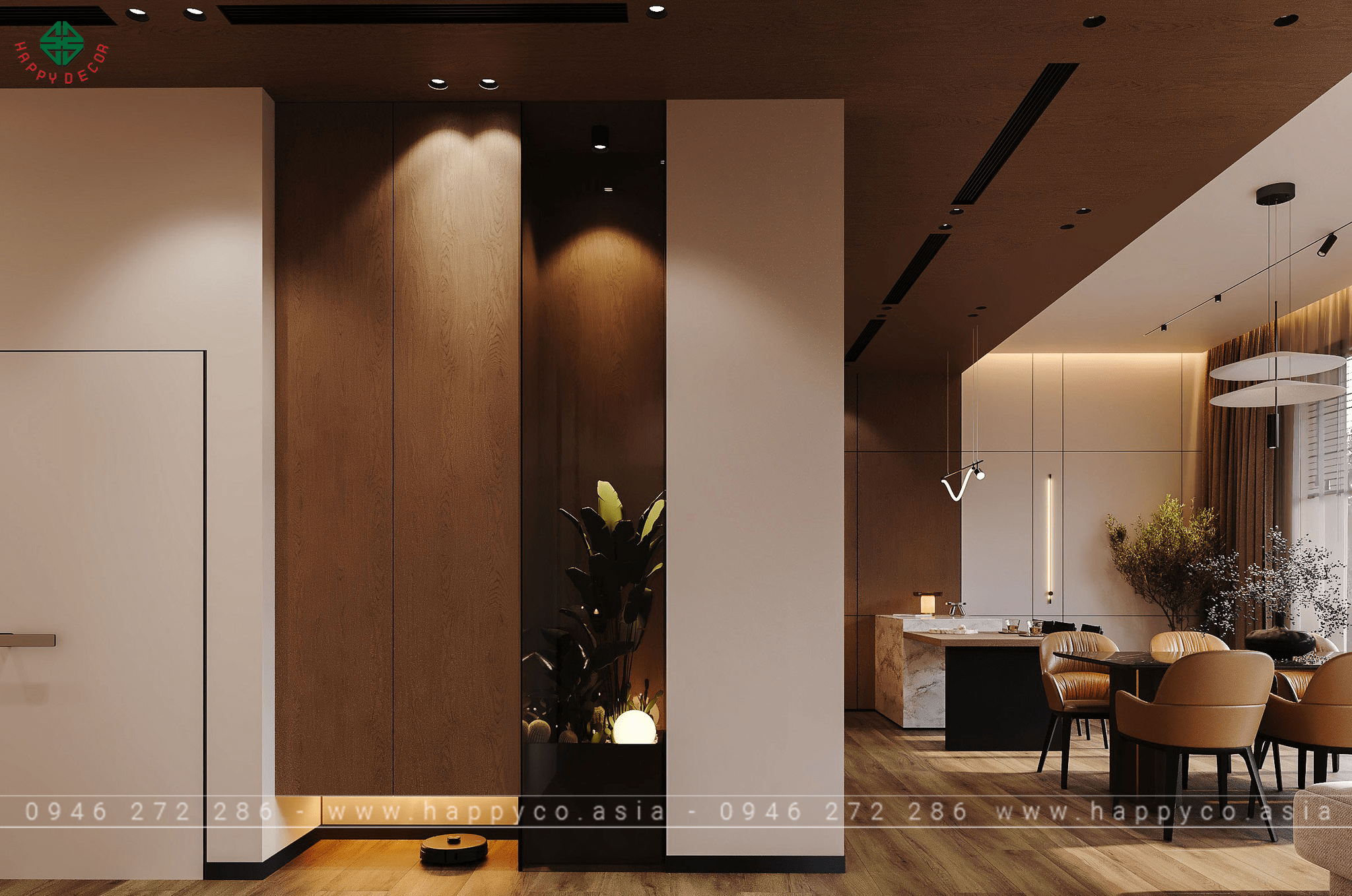 Happy Decor luôn biết cách tối ưu hóa không gian để bạn có được trải nghiệm thoải mái thư giãn