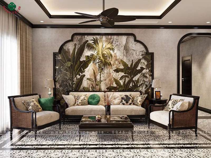 Phong cách Indochine bắt nguồn từ thời kỳ Pháp thuộc