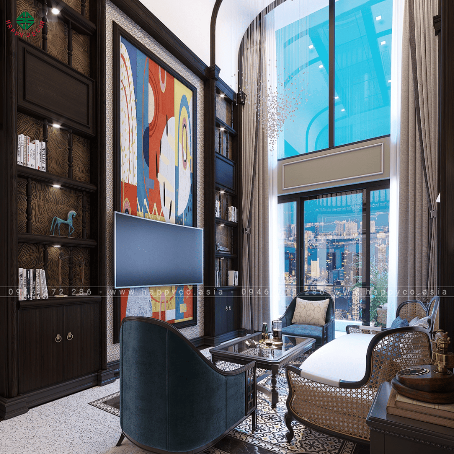 Đồ nội thất phong cách Indochine thường có thiết kế tỉ mỉ, điêu khắc tinh xảo