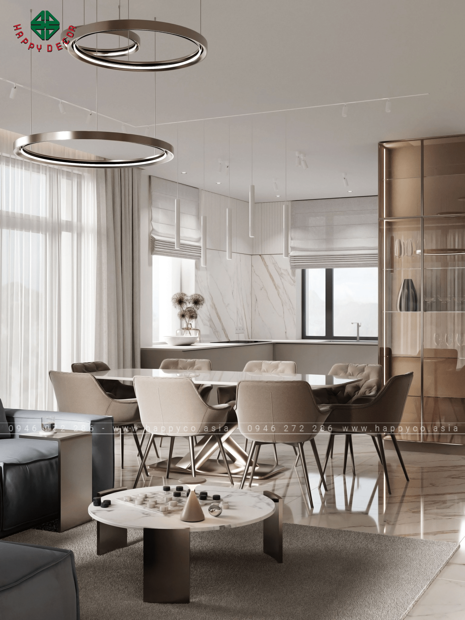 Biệt Thự Quận 7: Kết hợp hài hòa giữa gỗ tự nhiên và kính cường lực
