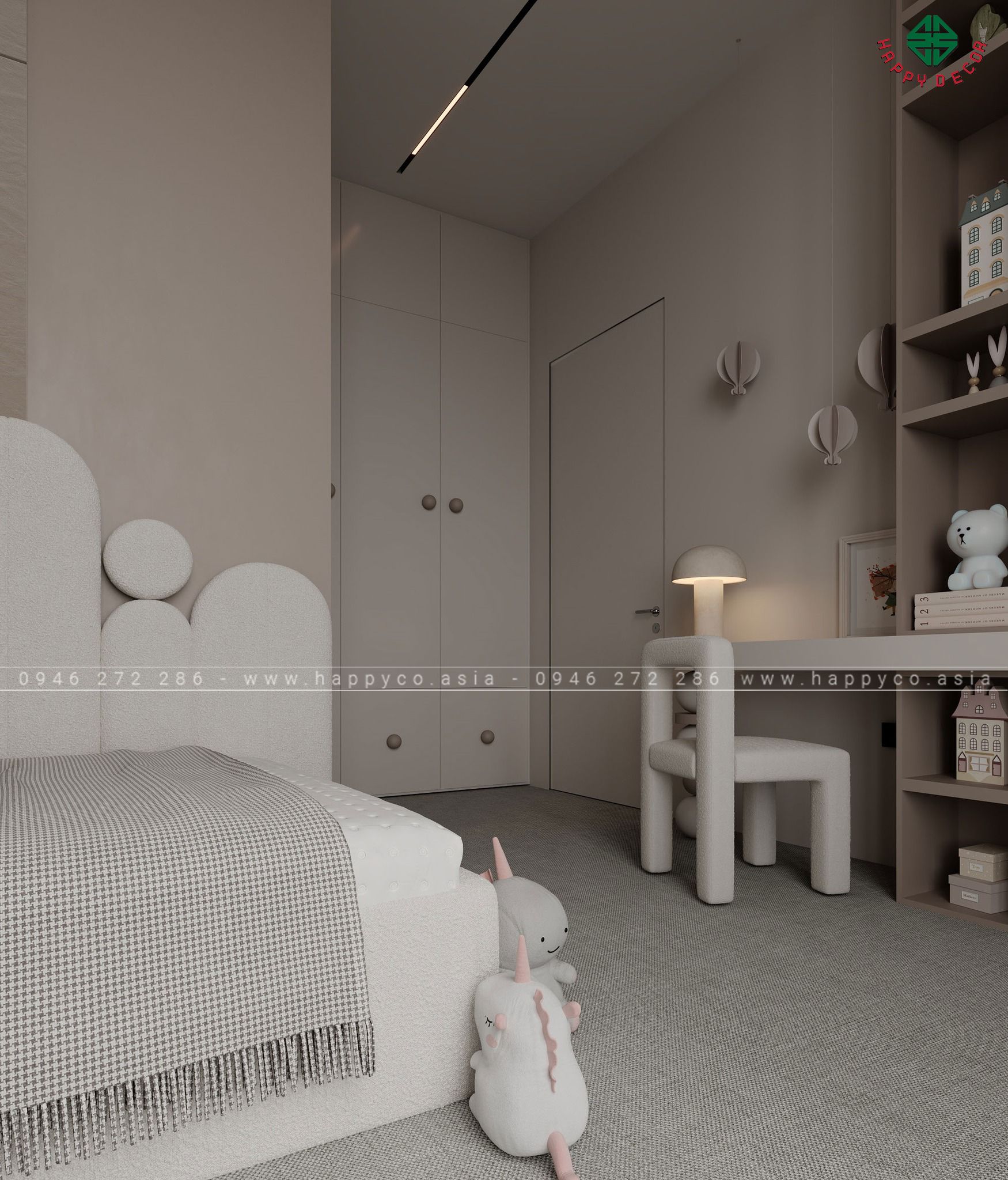 HAPPY DECOR cam kết mang đến cho bé yêu của bạn một không gian sống đầy ắp yêu thương và an toàn