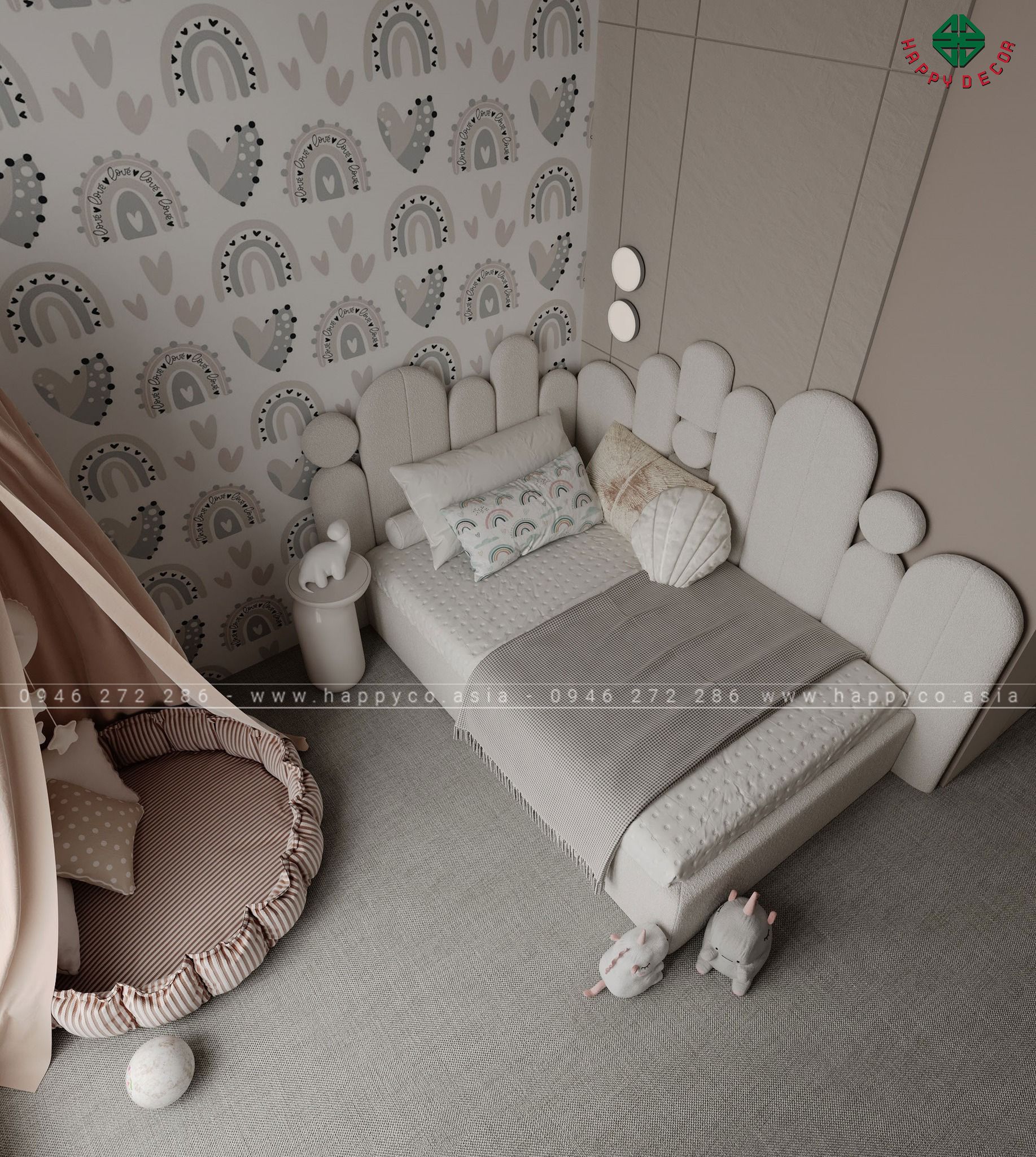 Mỗi thiết kế đều được tạo ra với ý tưởng độc đáo, phù hợp với sở thích và cá tính của từng bé