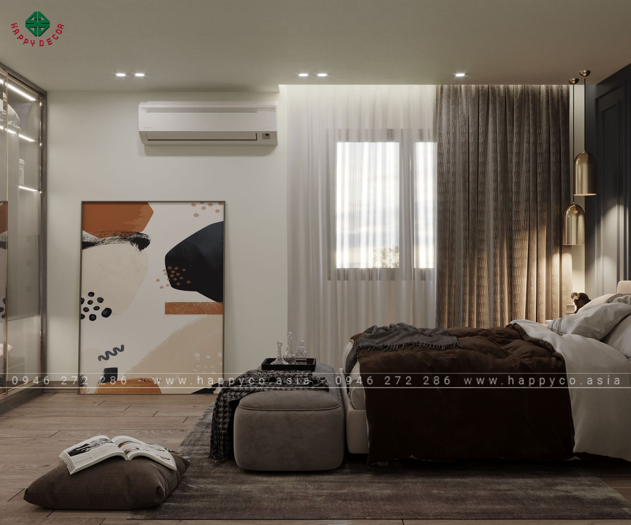 Phòng ngủ dành cho những giấc ngủ vàng nơi mà bao người muốn nghỉ ngơi sau ngày dài làm việc mệt mỏi