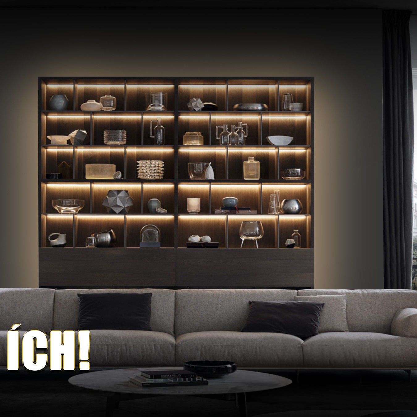 Tủ rượu trưng bày- Mẫu 01