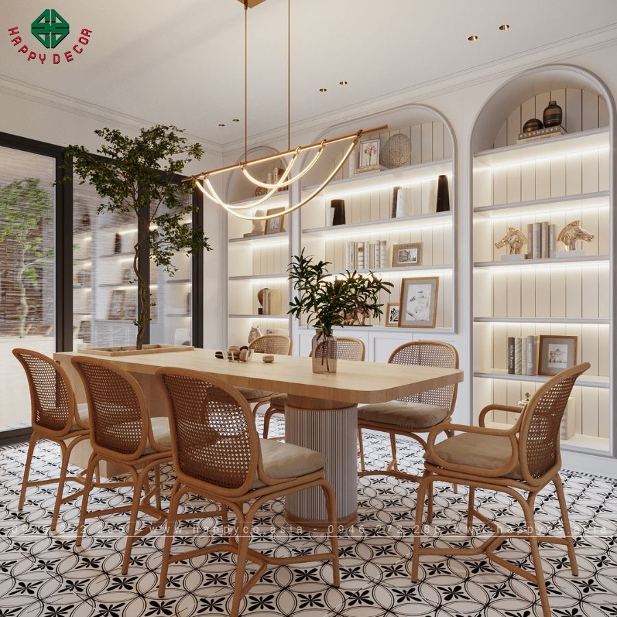 Tủ trưng bày âm tường - Tiết kiệm không gian