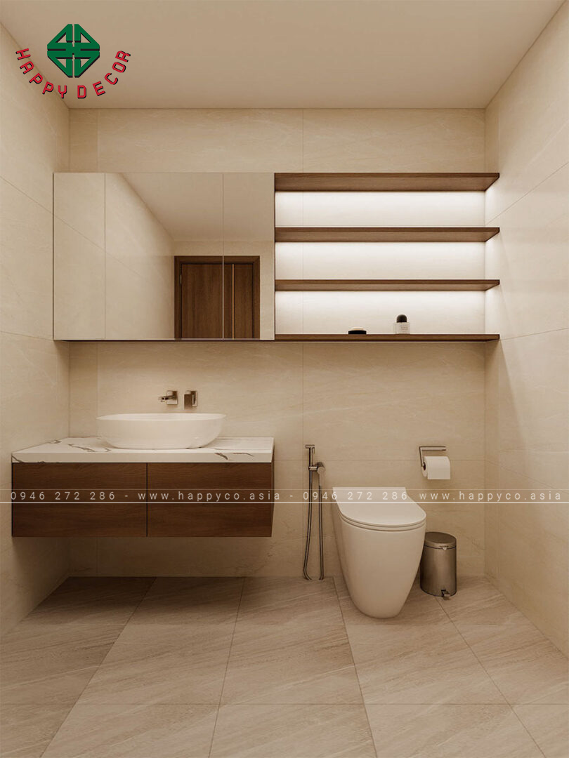 Phòng tắm được trang bị đầy đủ tiện nghi đáp ứng nhu cầu của bạn