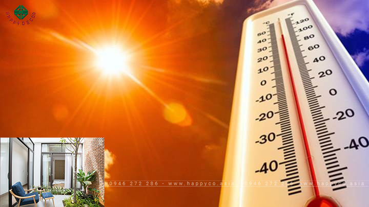 Nắng nóng đang là một vấn đề cần có biện pháp giảm thiểu nguy cơ độc hại cho chúng ta