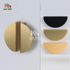 Tay nắm tủ hình bán nguyệt nhiều màu