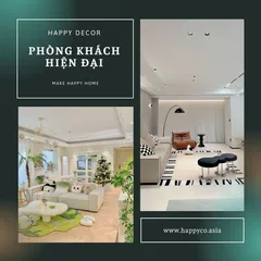 Phòng Khách Hiện Đại Đảm Bảo Tuyệt Đối Sau Khi Bàn Giao