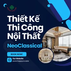 Thiết Kế Thi Công Nội Thất NeoClassical Tại Biên Hòa