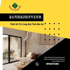 Thiết Kế Thi Công Nội Thất Bắc Âu Scandinavian Tại Biên Hòa