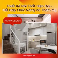 Bí Quyết Thiết Kế Nội Thất Hiện Đại - Kết Hợp Chức Năng Và Thẩm Mỹ
