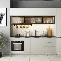 Ngắm Nhìn 15 Mẫu Tủ Bếp Gỗ Công Nghiệp Hiện Đại Đẹp Nhất 2025