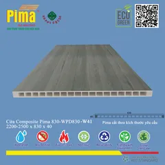 Phôi Cánh Cửa Composite PIMA 830*2200- W41 tại Biên Hòa