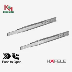 Ray Trượt Bi 3 Tầng Nhấn Mở HAFELE Là Gì? Đặc Điểm Và Lưu Ý Khi Chọn Ray Bi