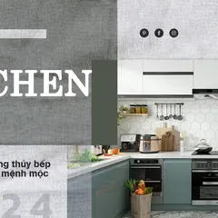 Cách Bố Trí Phong Thủy Phòng Bếp cho Người Mệnh Mộc