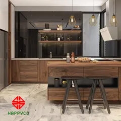 NHỮNG MẪU TỦ BẾP GỖ CÔNG NGHIỆP ĐƯỢC NGƯỜI DÙNG ƯA CHUỘNG