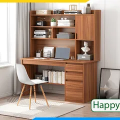 Bàn học liền giá sách gỗ công nghiệp tại Happyco Biên Hòa – Đồng Nai