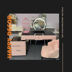 Bàn Trang Điểm MDF Bọc Nhựa - Lựa Chọn Hoàn Hảo Cho Phòng Ngủ Hiện Đại