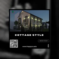 Thiết kế thi công nội thất Phong cách Cottage Style tại Đà Lạt