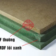 Thành phần cấu tạo của MDF lõi xanh chống ẩm