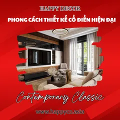 Phong Cách Contemporary Classic - Giải Pháp Hoàn Hảo Cho Nội Thất