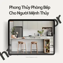 Phong Thủy Phòng Bếp Cho Người Mệnh Thủy