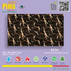 Tấm Cẩm Thạch Pima-8824 - Giải Pháp Trang Trí Nội Thất