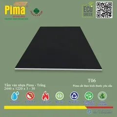 Tấm Ván Nhựa Pima Trắng - T06 Tại Biên Hòa